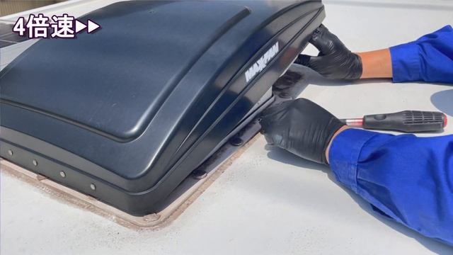 字幕あり。マックスファン(MAXXFAN)から、部品脱落!!😱。壊れました😭。【中古キャンピングカー】ルーフベント、修理します。中古車。　 [アストロタイガー改造記]