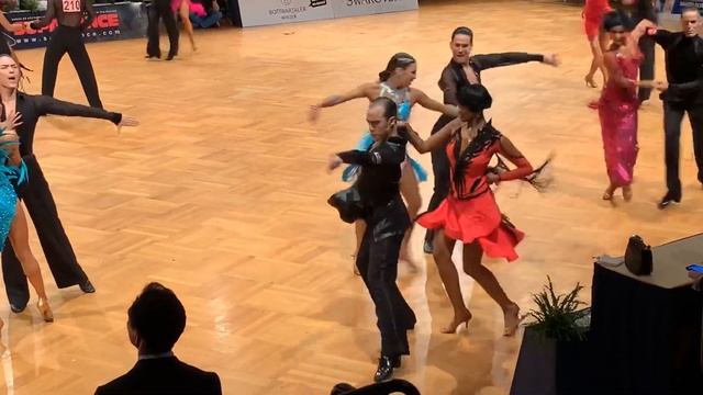 Salvatore Bellavita - Milena Usanova, jive. GOC 2019, WDSF Grand Slam Latin.