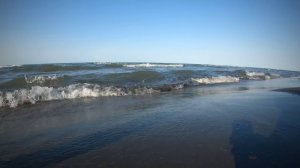 Едем на Кавказ. День 13. Каспийское море и вулканический песок.