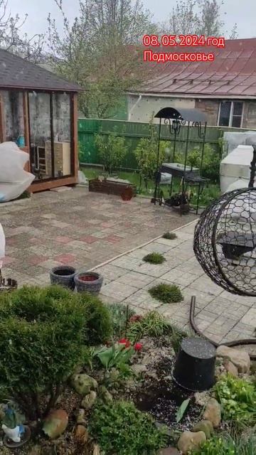 Снегопад в Подмосковье в мае месяце