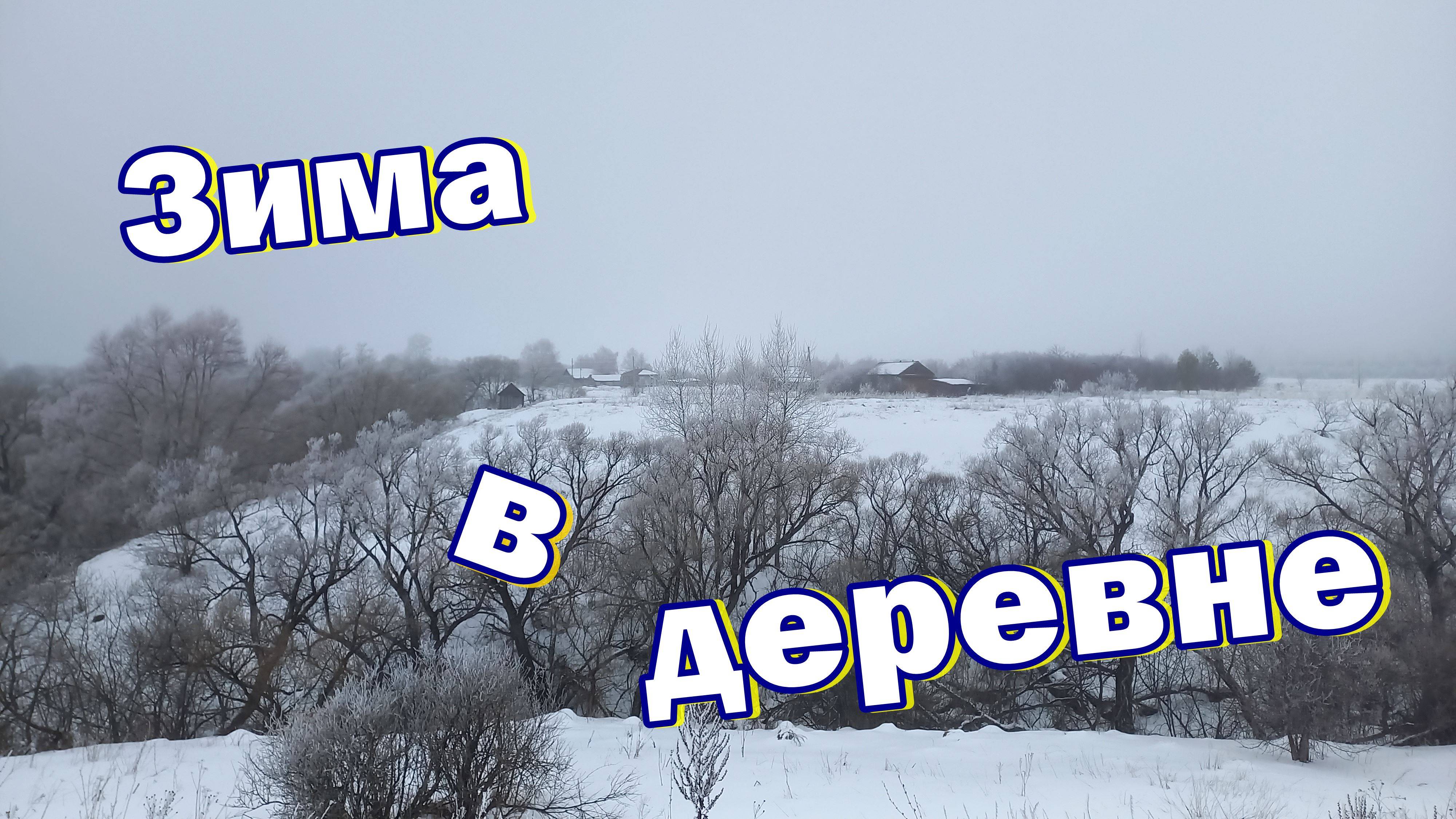 Лыжный поход в окрестностях Деревни. Бобровая плотина