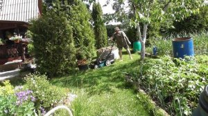 Как косить траву на даче не напрягаясь