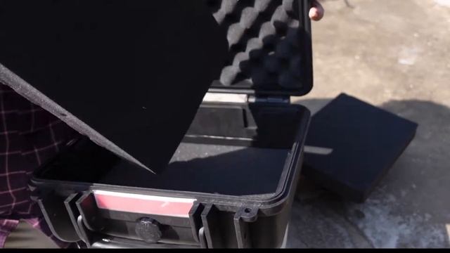 Amazon Basics Hard Camera Case Small