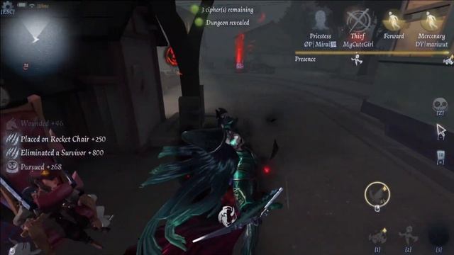 Rescuer is out! | PC Geisha Rank | Identity V