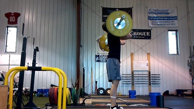 8 12 14 Snatches w/ pause @ knees & pause @ pp & C&J смотреть онлайн