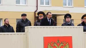 Открытие 605 Отдельного Центра подготовки личного состава специалистов связи