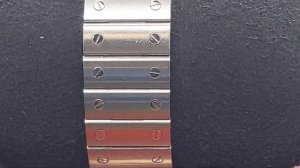 CARTIER Santos De Cartier Large Blue Dial Stainless WSSA0030 - Pre-Owned NICE