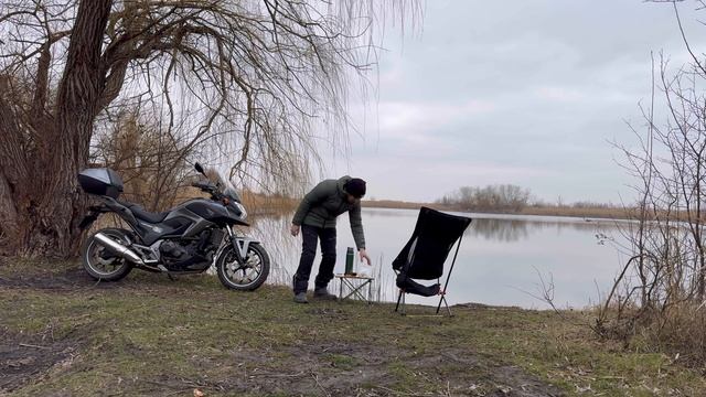 🏍️ ☕️ #Мото #пикник у озера, 01.02.25
#голубоеозеро
#Honda