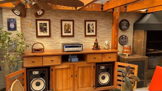 Receiver Marantz 2270. Speaker JBL L55. смотреть онлайн