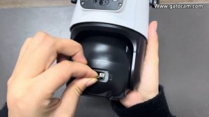 V360pro 4G Dual lens Outdoor PTZ Camera Installation video