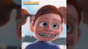 Дарла из мультфильма в поисках Немо танцует это просто ржака