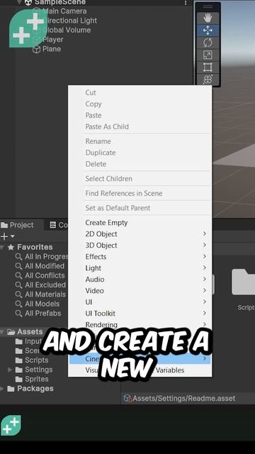 🎥 Use #Cinemachine in #Unity to Get A Smooth Camera 🛠️ #shorts #gamedev #indiedev