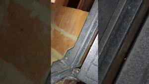Полезный лайфхак. Крепление дверки в печи