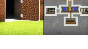 моя секретная база в майнкрафт