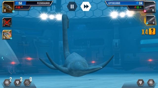 MOSASAURUS vs ONCHOPRISTIS JURASSIC WORLD THE GAME | AQUATIC DINOSAURS | Dinosaurs Battle - #21| смотреть онлайн