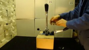 Упаковка ПП лентой и скрепой (комб. устройство)