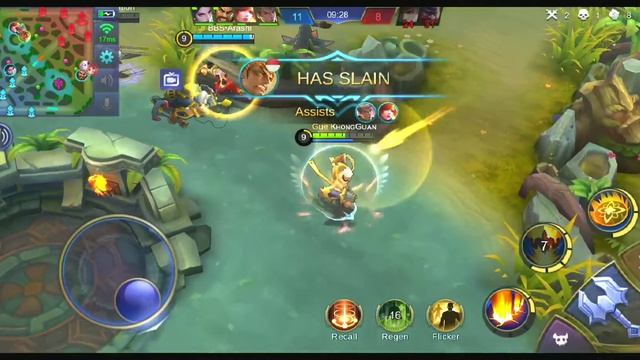 Mobile Legend on Xiaomi Mi8 6/128 - HIGHEST SETTING смотреть онлайн