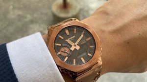 G-SHOCK GM-B2100GD-5AJF【黒文字盤 クオーツ式腕時計 ソーラー充電】