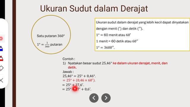 X SMK || Trigonometri Pengukuran Sudut dalam Derajat dan Radian смотреть онлайн