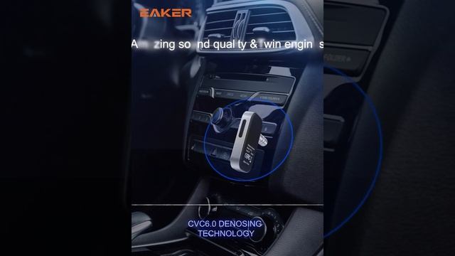 EAKER CarBluetoothMusic Receiver อุปกรณ์รับสัญญาณบลูทูธ บลูทูธติดรถยนต์ผ่านช่อง AUX HD VOICE เบสแน่ смотреть онлайн