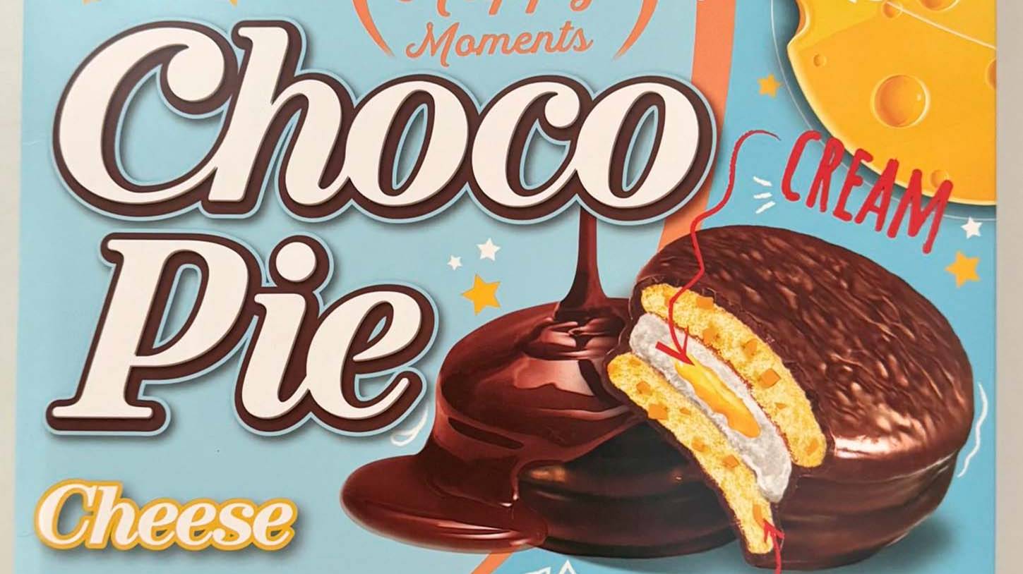 НОВЫЙ ВКУС LOTTE CHOCO PIE СЫР #shorts