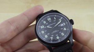 Hamilton Khaki Field Titanium Auto Watch Review | aBlogtoWatch
