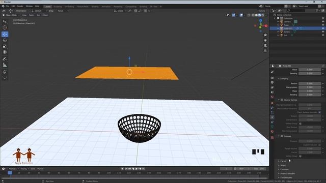 Easy Cloth Simulation Tutorial in Blender 2.82 / Blender Beginner Cloth Simulation смотреть онлайн