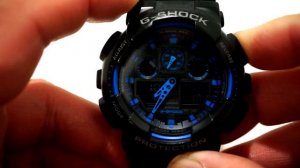 Casio G-Shock GA-100 GA100 GA-100-1A2