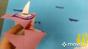 Baby shark - Акуленок - Оригами клип своими руками