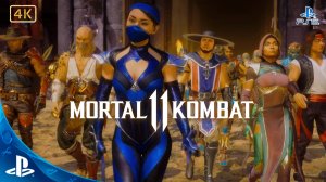 Mortal Kombat 11.Часть 1.Глава 7.Совершеннолетие.Грехи Прошлого.4K.Sony PlayStation 5.PS5.🎮