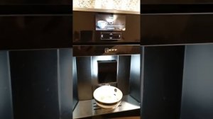 Обслуживание встроенной кофемашины NEFF