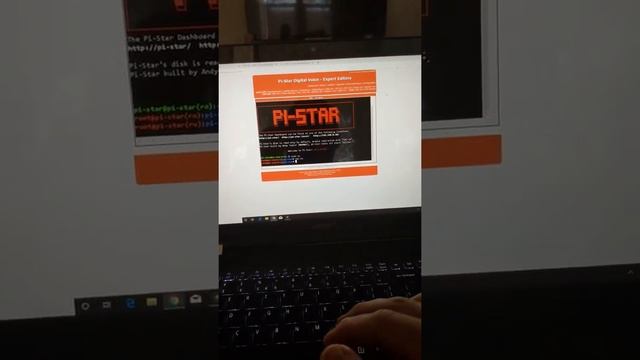 Pistar-upgrade in ssh terminal смотреть онлайн