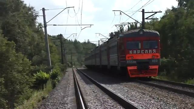 ЭТ2ЗМ-003 - Участок Токсово - Кузмолово
