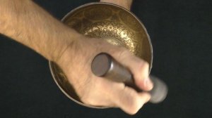 Поющая чаша Бутанская 19,4 см, Фа 178 Гц, До 520 Гц