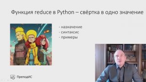 Функция reduce в Python - свёртка последовательности в одно значение