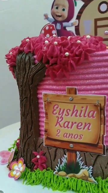 Unique Masha and the Bear cake design #shorts#viral смотреть онлайн