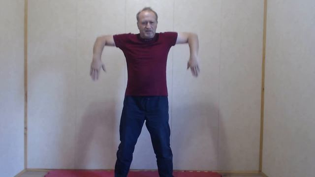 Простое упражнение для обвисшего трицепса всего за 1,5 минуты. Йога для мозга.