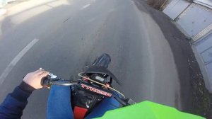 #7 Покатушка на пит-байке IRBIS TTR 125R .Прохват по городу ))).