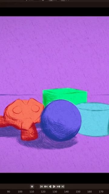 Line Art Modifier For #blender3d #3dart