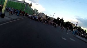 Москва после победы в матче Россия-Испания!!!ЧМ 2018 по футболу