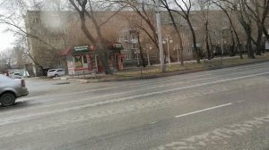 Абакан. Поездка на троллейбусе.