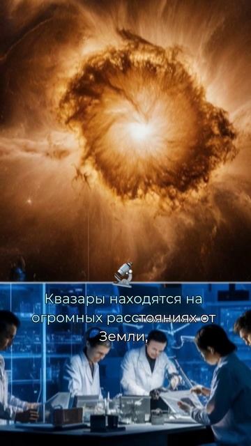 Квазары - космические маяки