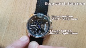Skmei 9106 chronograph watch review #5/ Skmei 9106 часы обзор+настройка