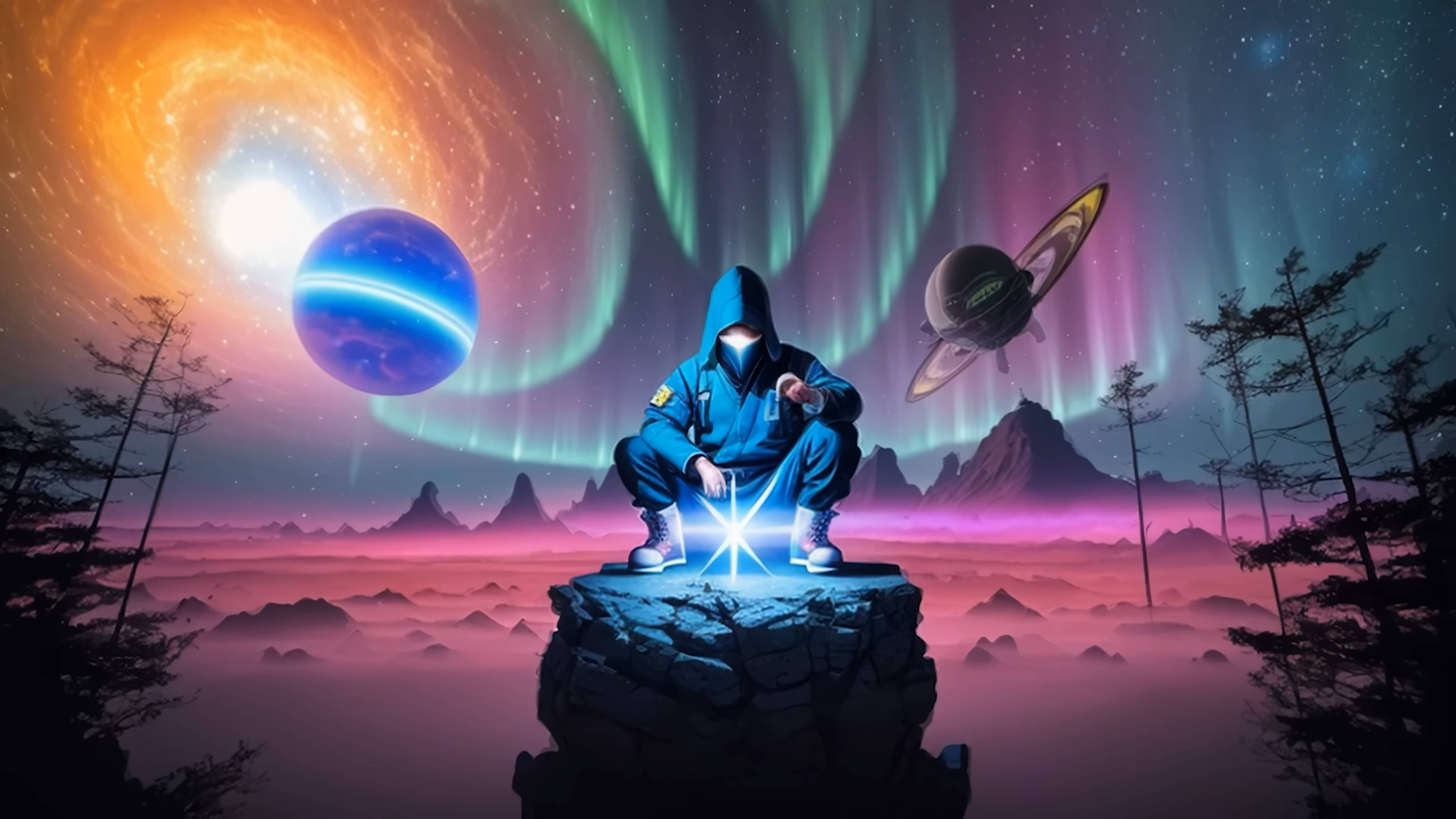 DJ Electric Samurai - Psychedelic Trance guest mix DJ Psylent Ninja [Psychedelic Rave Fractalized Am