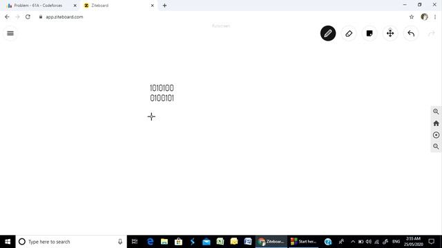 Codeforces "61A - Ultra-Fast Mathematician" solution( Bangla ) | Cpp language