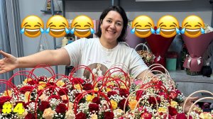 🌷Неделя флориста #4 - Смеёмся и творим красоту| Вечера встречи выпускников