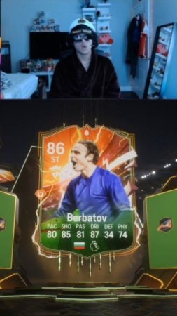 Really got Berbatov twice I'm done  #eafc #eafc24 #twitch #fifapacks #fifa