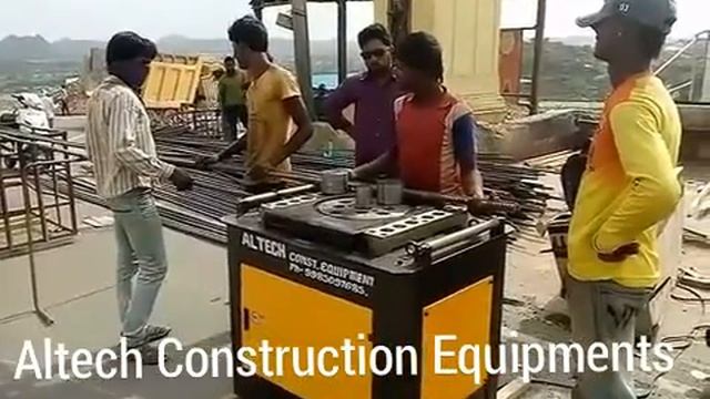 Steel bar bending machine Gute GW50 altech 9985097685 смотреть онлайн