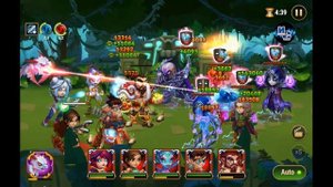 Хроники Хаоса. Стражи храма 220 уровень. 35 усиления. 54 сек