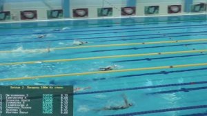 100 м на спине, девушки. Плавание "Кубок золотого кольца" апрель 2024. Казань.